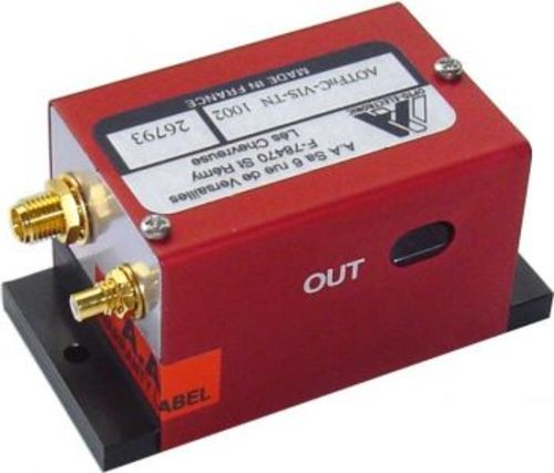 Acousto-Optic Modulators and Fixed Frequency Shifters Associated RF drivers