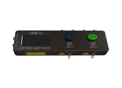 Laser Diode Fiber Light Source: 2-channel model