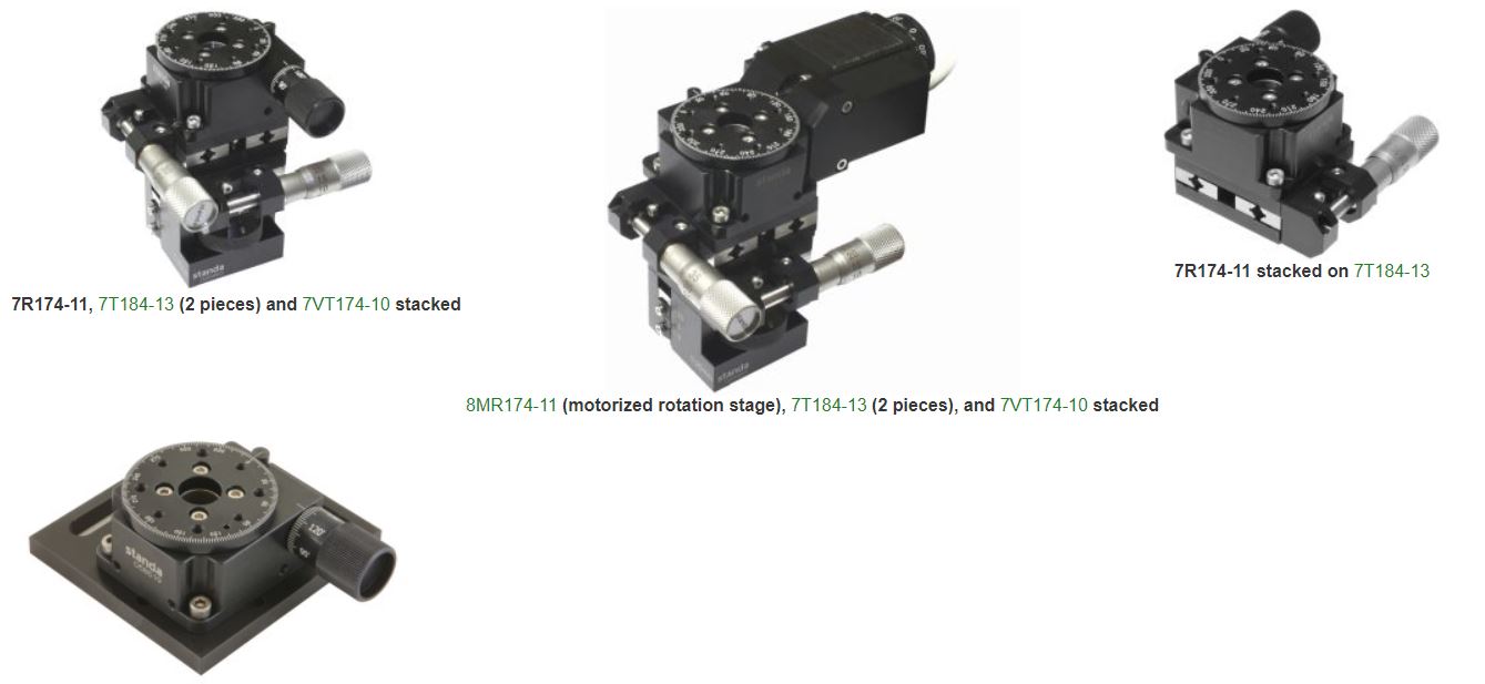 7R174-11 - Mini Rotation Stage - (주)비엠레이저솔루션